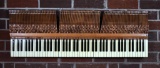 Bar Wall Decoration Made from Vintage Piano Keyboard & Hammers