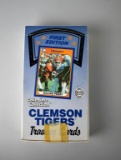 First Ed. Clemson Tigers Trading Cards Sept. 1990 36 Packs UNOPENED, Lot 389