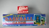 1989 Topps MLB Baseball Card Set UNOPENED and 1989 Topps Traded Series (1T -132T)--Opened