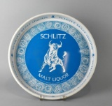 Vintage Schlitz Malt Liquor Advertising Serving Tray