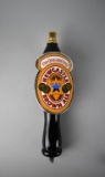 Vintage The One and Only Newcastle Brown Ale Enameled Wood Pub Tap Handle