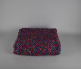 Colorful Crocheted Throw