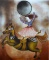 Maia Berger (XX-XXI) Circus Act, Serigraph, Signed Lower Right