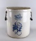 Vintage Western Stoneware Co. Six Gallon Stoneware Crock with Bale Handles, Monmouth IL