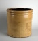 Vintage 7.5” Stoneware Crock, Rim Handle