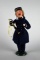 Signed Byer's Choice Ltd. Sea Captain w/ Telescope, Nautical Carolers Figure, 2000
