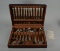 Set of Towle “Old Master” Sterling Silver Flatware, 12 Placesettings, 67 Pieces & Storage Box