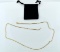 18K Gold 24” Chain Necklace, Italy