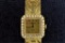 DeCesare 50 Micron Heavy Gold Plated Ladies Quartz Watch with Original Presentation Box, Italy