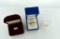 Three Gold Plated & Crystal Rhinestone Items: Two Rings Sizes 8.25 & 9.25 and Pendant