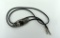 Oval with Black Cabochon Western Bolo Tie