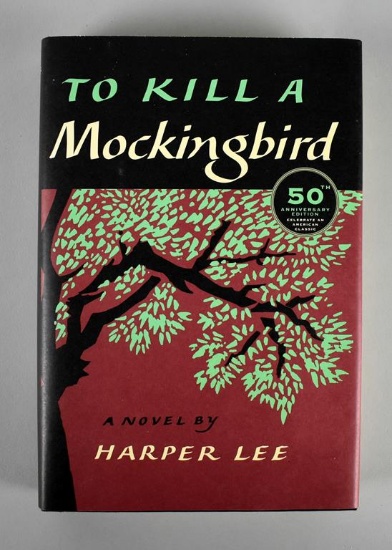 50th Anniversary Edition Hardback Copy of “To Kill a Mockingbird” by Harper Lee, 2010