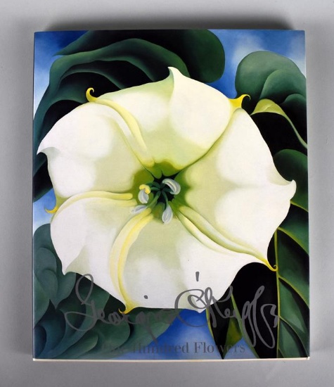 First Paperback Edition of Georgia O'Keeffe's “One Hundred Flowers”, 1989