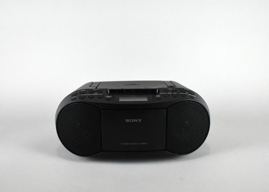 Sony Personal Audio System, Tuner, CD, Cassette, Model No. CFD-S70