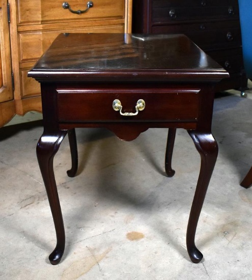 Pennsylvania Classics Solid Cherry Queen Anne Style Side Table