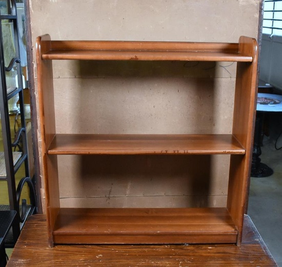 Vintage Small Wooden Bookshelf