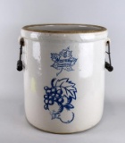 Vintage Western Stoneware Co. Six Gallon Stoneware Crock with Bale Handles, Monmouth IL