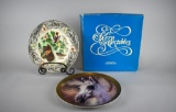 Lot of Two Collectors Plates: Harland Young's “The Arabian” & John James Audubon's“Baltimore Oriole”