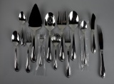 Large Set of Lenox 18/8 Stainless Steel Flatware, 98 Pieces