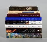Lot of Eight Signed to Owner Titles by President Jimmy Carter