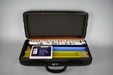 Vintage Mah Jong Game Set in Black Case with Literature