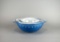 Pyrex Cinderella Blue Snowflake Garland Nesting Mixing Bowls