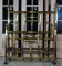 Antique Brass Bed Headboard and Footboard