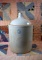 Antique Red Wing Stoneware Slip Glazed 5 Gal. Jug, Strap Handle