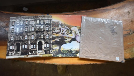 Led Zeppelin: Houses of The Holy, Physical Graffiti, In Through The Out Door- Vinyl