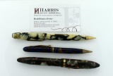 Lot of Vintage Fountain Pens & Pencils: Sheaffer's, Wearever and Congress