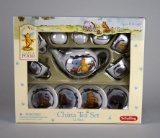 Schylling Classic Winnie The Pooh Dish 12 Piece China Child's Tea Set, New In Box