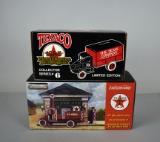 Two Texaco Collectors Model Truck Banks with Boxes, Lot 366