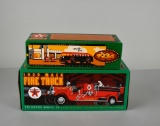 Two Texaco Collectors Model Truck Banks with Boxes, Lot 371