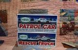 Hess 1993 Patrol Car & 1994 Rescue Truck