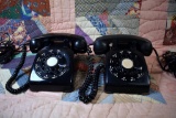 Two Vintage Western Electric Rotary Telephones, Lot 419