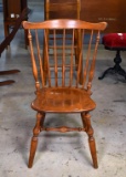 Vintage Ethan Allen Solid Maple / Birch Windsor Chair