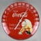 Vintage Thermometer Corp. Ohio Jumbo Dial 12” Round Coca-Cola Sprite Boy Thermometer