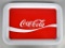 Vintage Coca-Cola Advertising 17.5” Red & White Metal Serving Tray