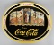 Coca-Cola 15” “Enjoy Coca-Cola” Oval Advertising Metal Serving Tray