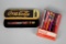 Coca-Cola Advertising Ballpoint Pen in Metal Tin/Case 1995 & Coke Products Six Pen Set