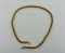 14K Gold 18” Serpentine Princess Necklace