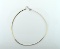 10K Gold 16” Choker Necklace