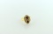10K Gold and Garnet Ring, Size 7.25