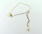 14K Gold 18” S-Link Chain with 14K Gold and 0.50 Carat Diamond Pendant