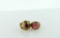 Lot of Two 10K Gold Balfour or Star School Rings