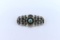 Vintage Native American Pawn Silver and Turquoise Pin