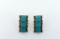 SF Sterling Silver and Turquoise Earrings