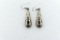 Sterling Silver Pierced Drop Earrings