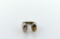 800 Silver and Yellow Sapphire Ring, Size 5.75