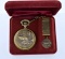 Vintage Westclox  Pocket Watch with Fob & Chain in Original Presentation Case